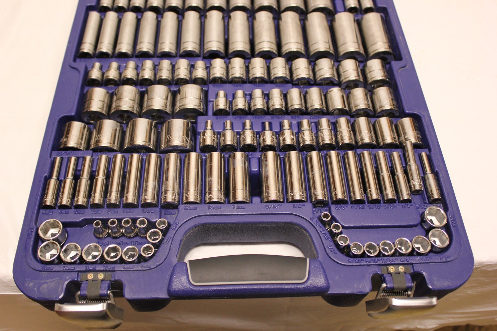 Blue-Point BLPGSSC155 155pc Combination Drive SAE/Metric Socket Set C1