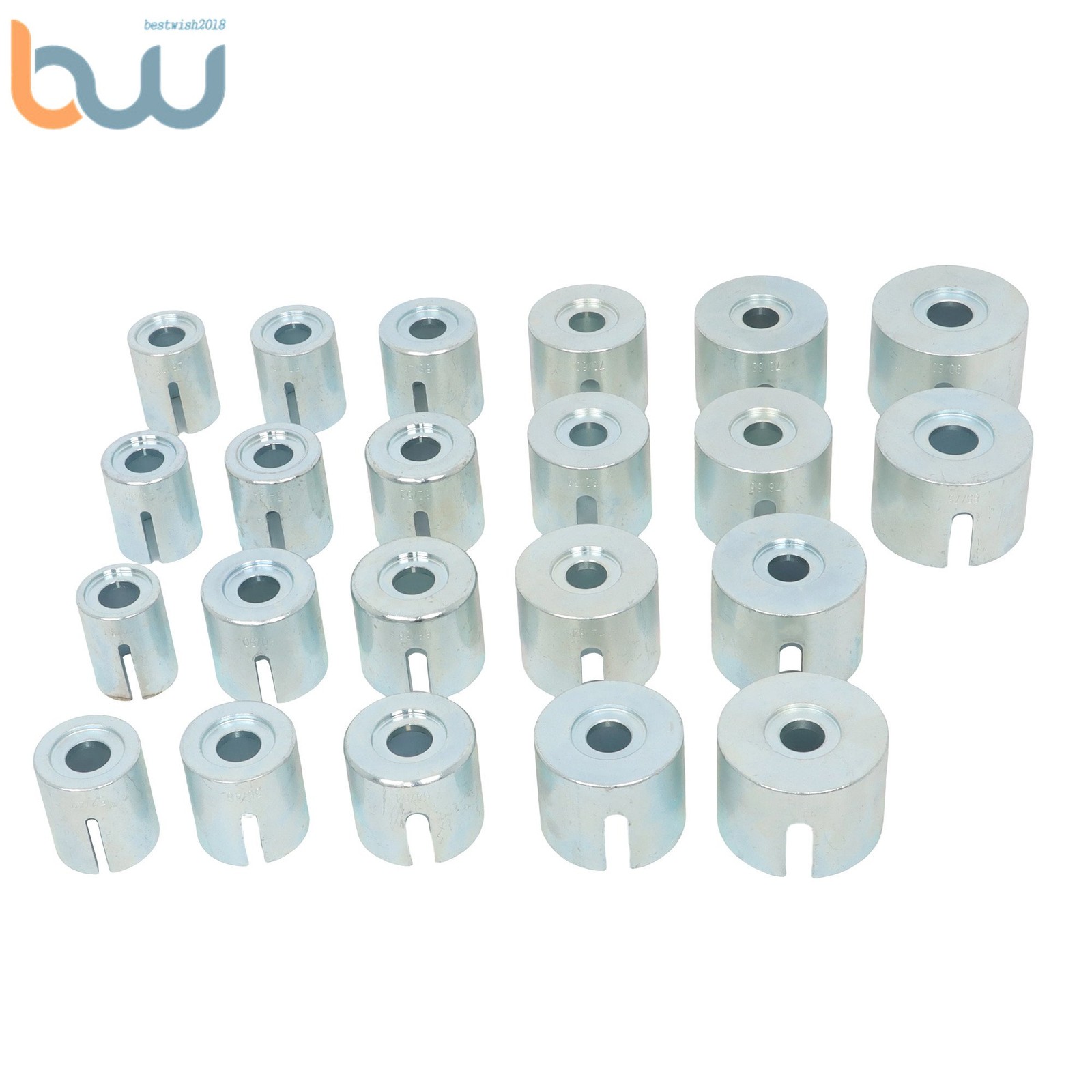 Universal Press and Pull Sleeve Kit Bush Bearing Removal Insertion Tool 27PCS