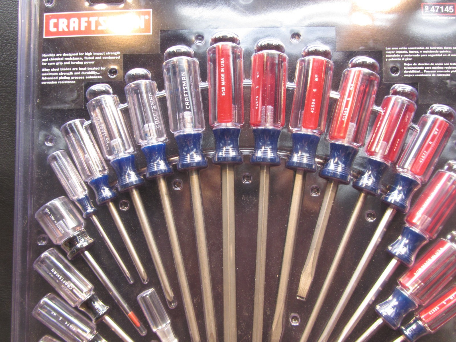 Vintage Sears Craftsman Huge 26pc Screwdriver Set 47145 USA