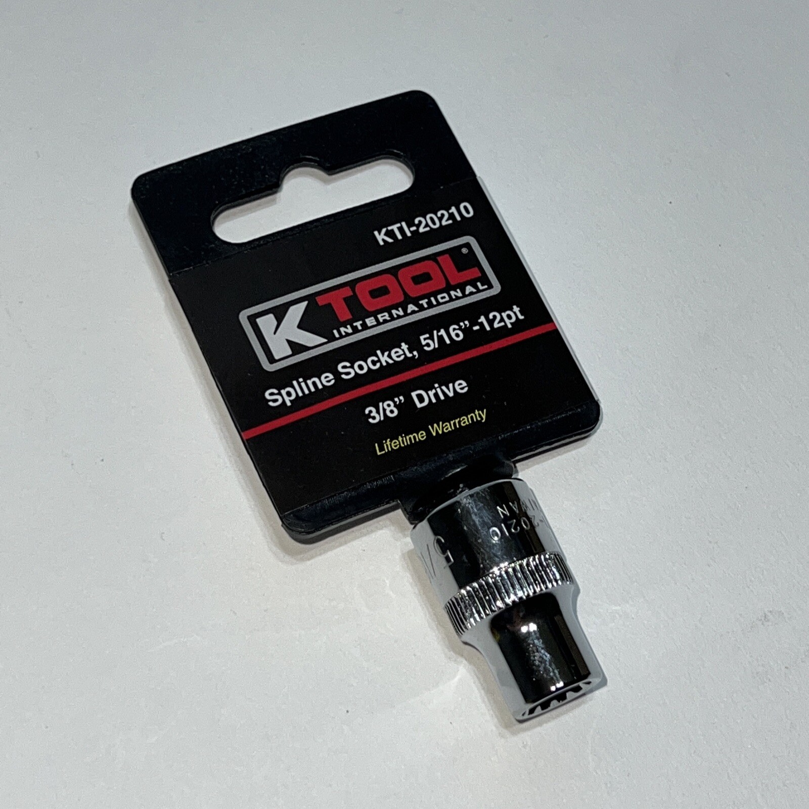 5/16″ – 12 Point Shallow Socket 3/8″ Drive SAE KTool (2 For 1)
