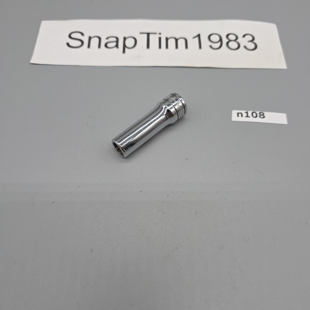 Snap-On Tools SF121 3/8” Deep Socket 3/8” Drive 12pt USA