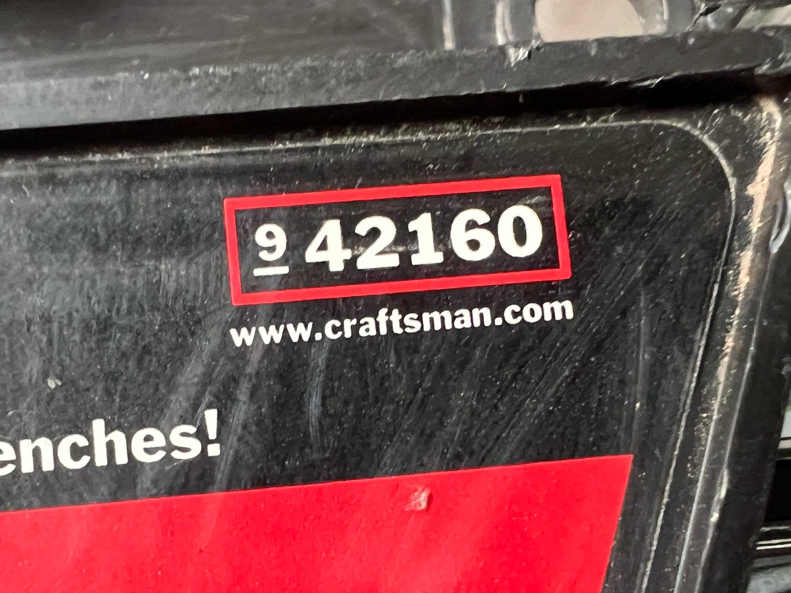 CRAFTSMAN 42160 5-Piece Flat Ratcheting Box End Set ( 10 Sizes in 5 Wrenches )