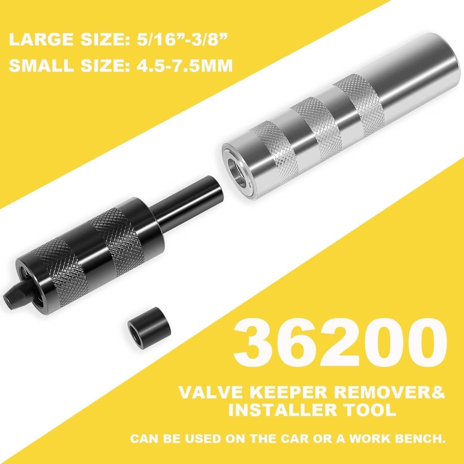 36200 Valve Spring Compressor Retainer Removal Tool For Valve Stems 5/16 to 3/8″