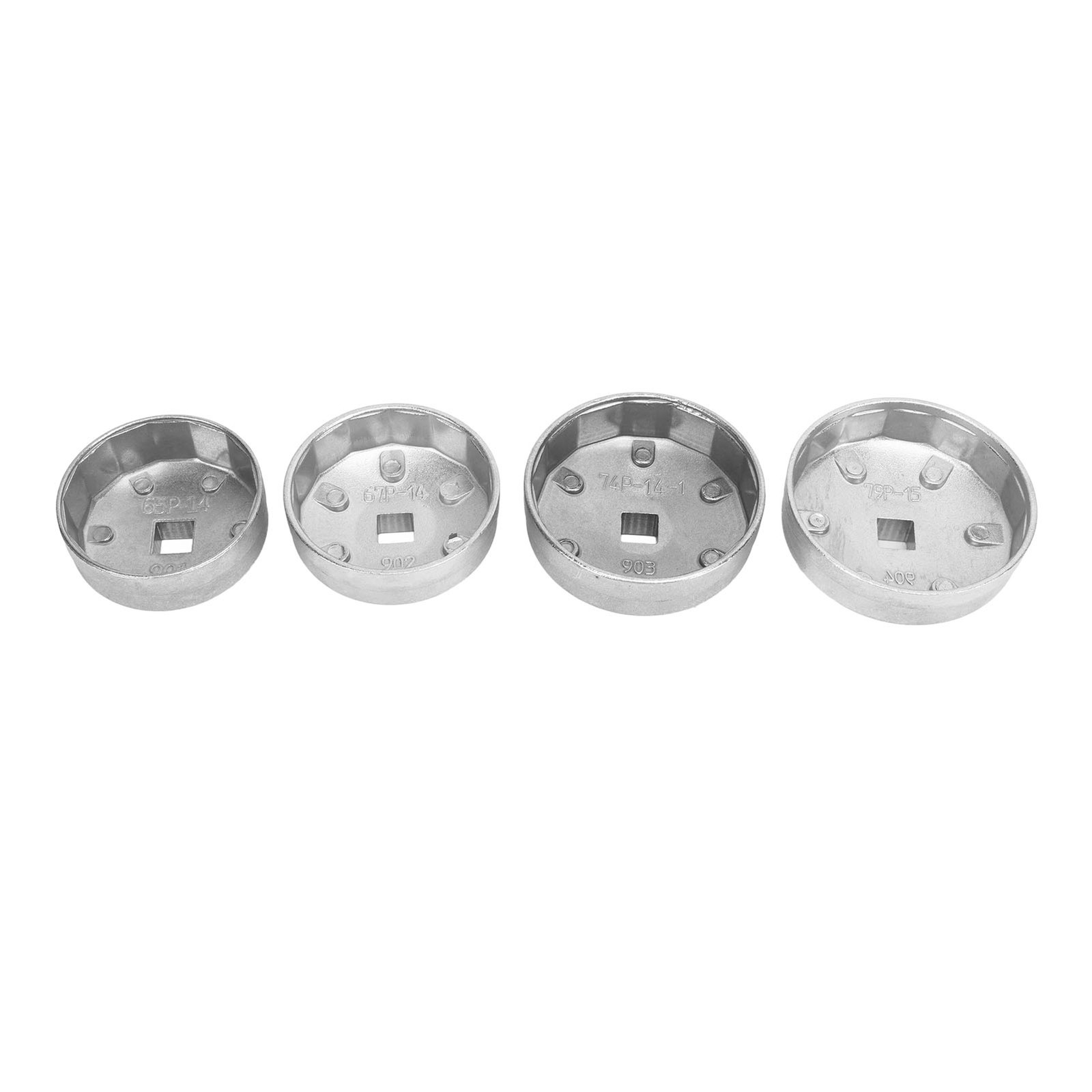 4Pcs Aluminum Alloy Oil Filter Wrench Efficient Cap Removal Tool For Bluebird