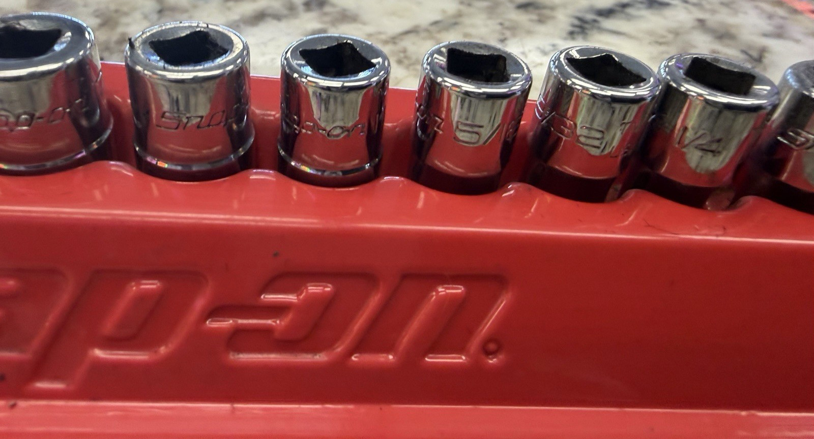 Snap-On 1/4″ Drive Socket Set TM Series 6 SAE 3/16″ to 9/16″