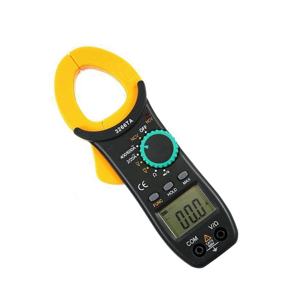 TY3266TA Multimeter Clamp Meter 600A Auto Ranging NCV Voltage and Current Test