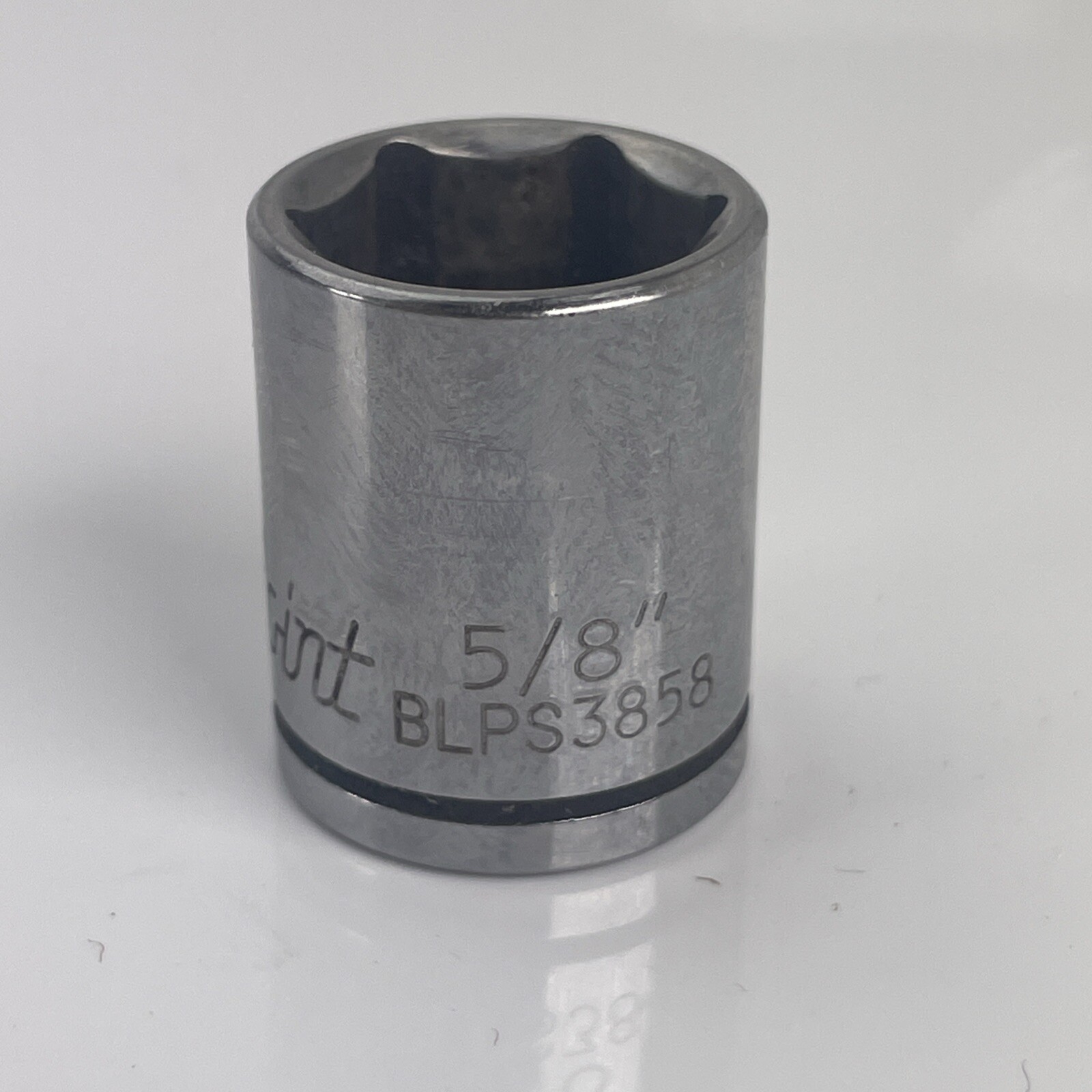 Blue Point by Snap-on 3/8″ Drive 6 Point Shallow SAE Chrome Socket BLPS3858 5/8″