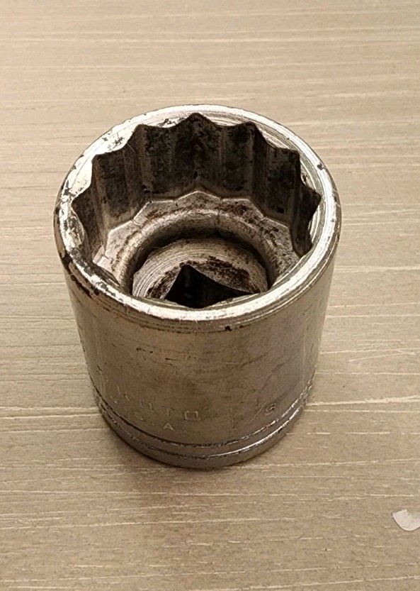 Proto USA 1-1/8″ Socket 12 Point 1/2″ Drive 5436