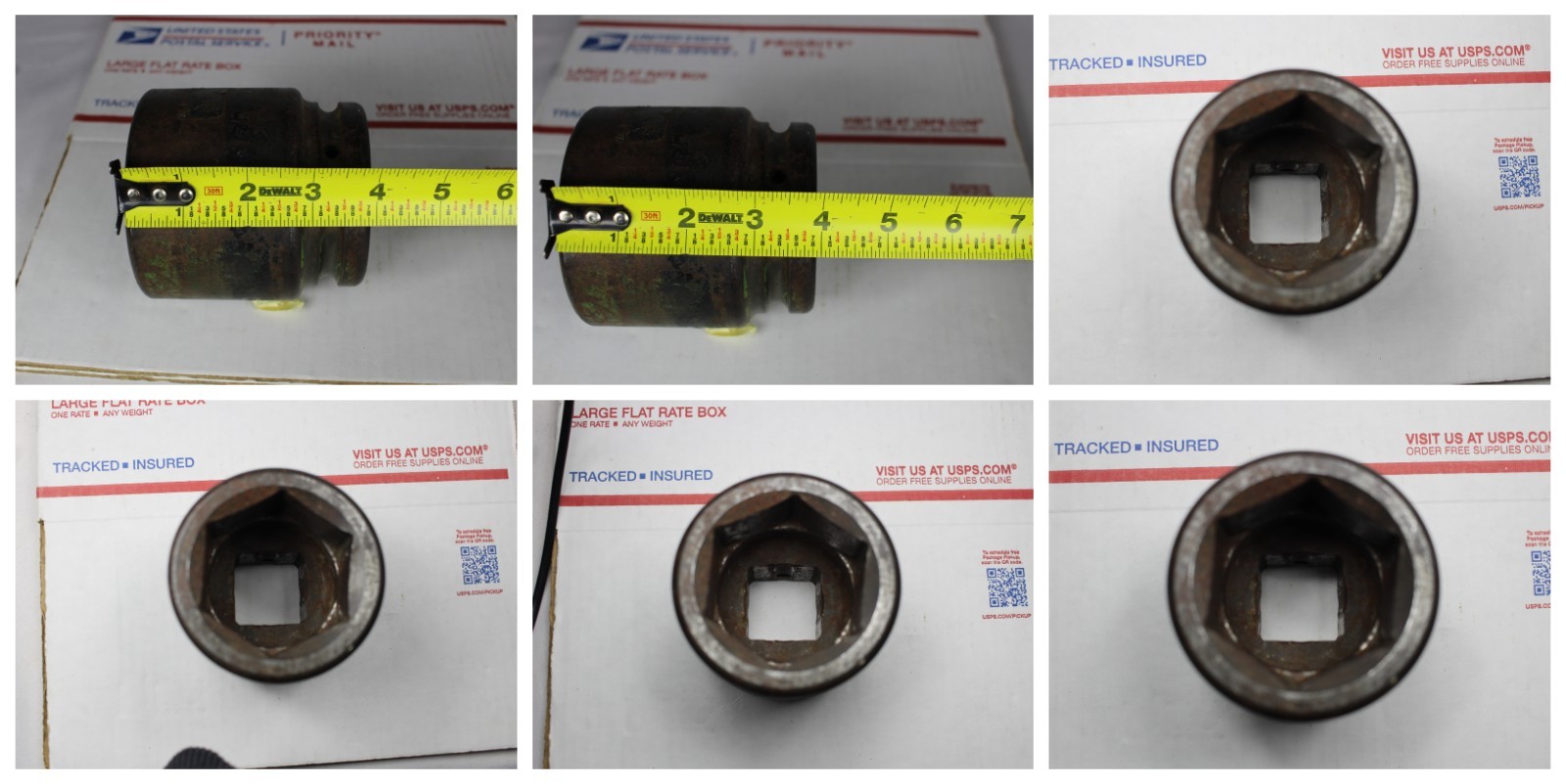 HYTORC INDUSTRAIL SOCKET 2-9/16 1-1/2 DRIVE 6 POINT IMPACT SOCKET