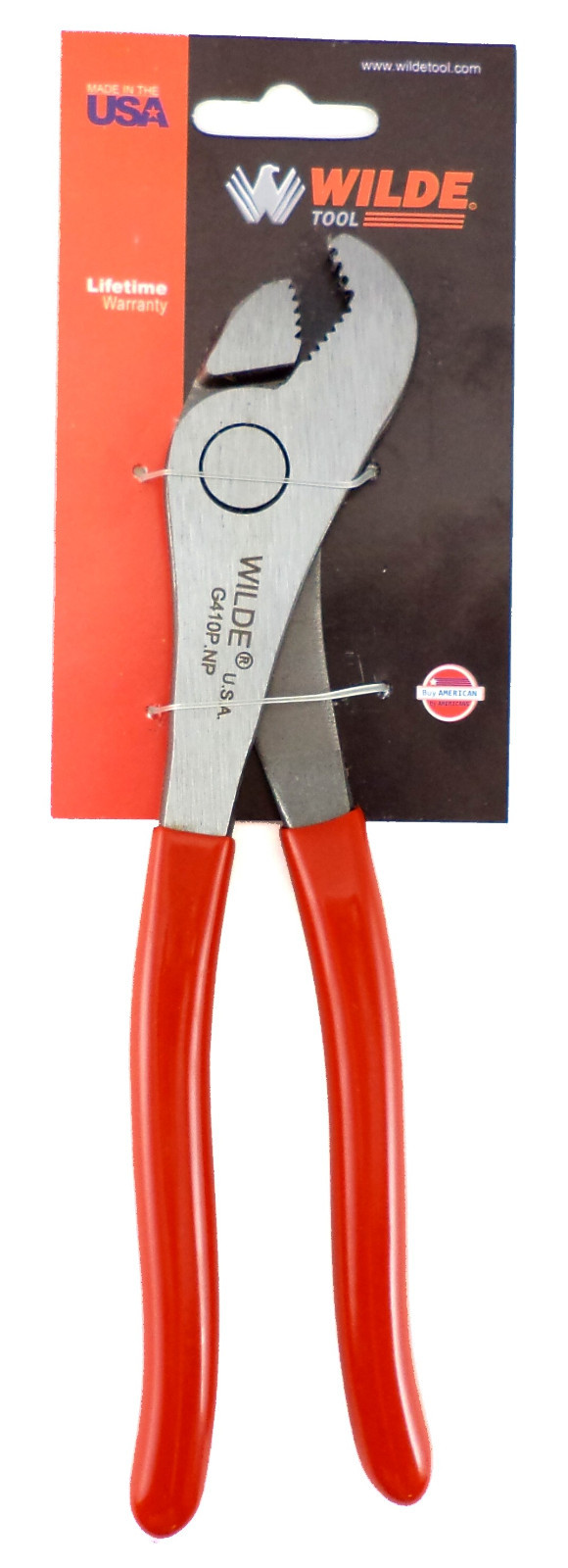 Wilde Tool Professional 7-1/2” Battery Pliers Flush Fixed Joint MADE IN USA