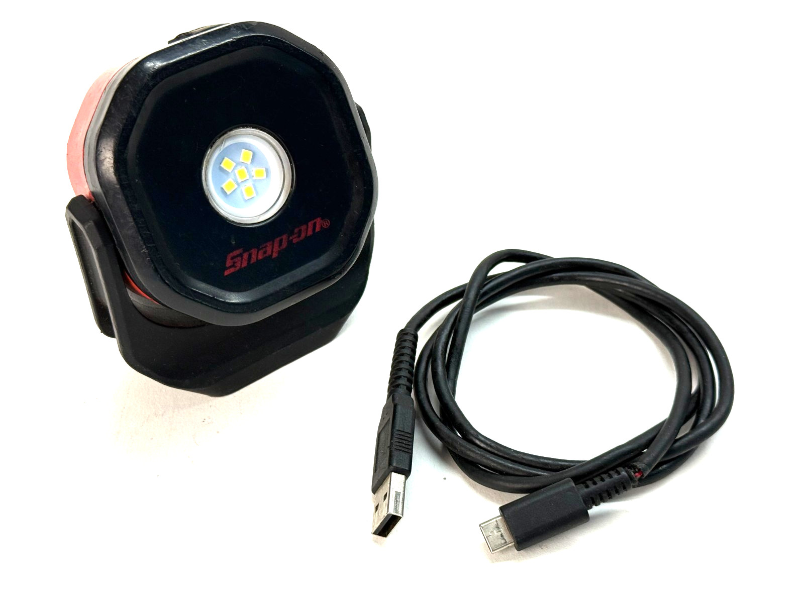 Snap on LED 545 Lumen PROJECT LIGHT Mag-Base Work Light Flashlight ABS ECPRB042M