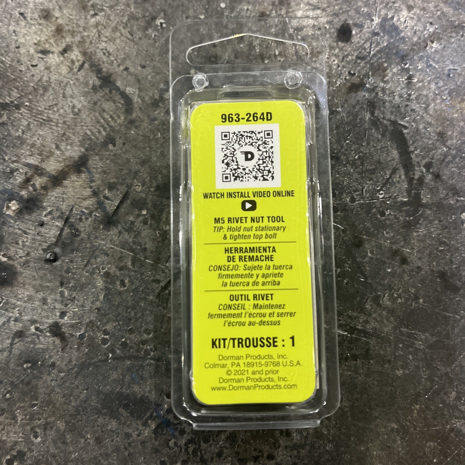Dorman 963-264D Rivet Nut Tool Metric – M5