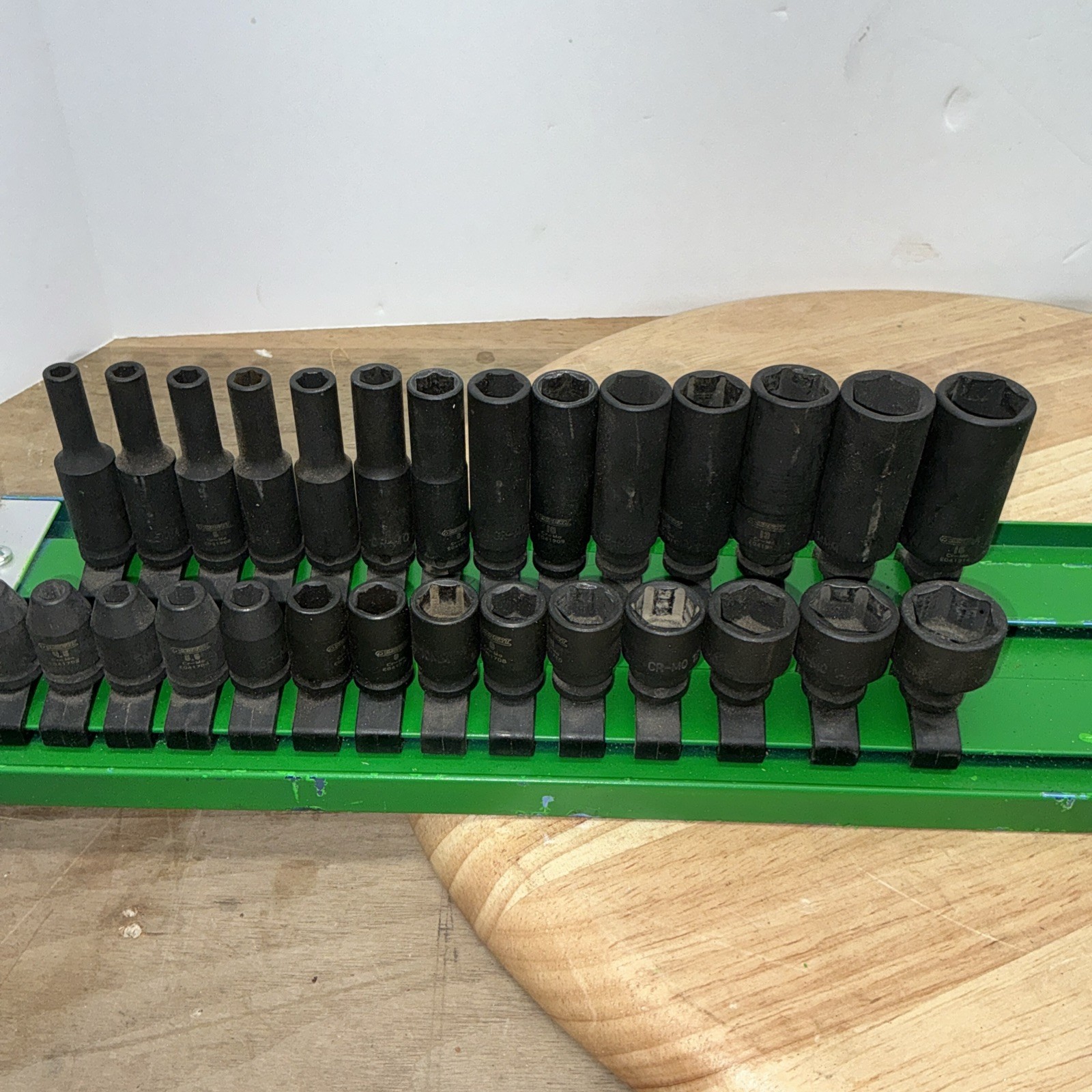 MAC Expert Tools 48 Pc SAE & Metric Deep & Shallow 6Pt Impact Socket Set W/ Tray