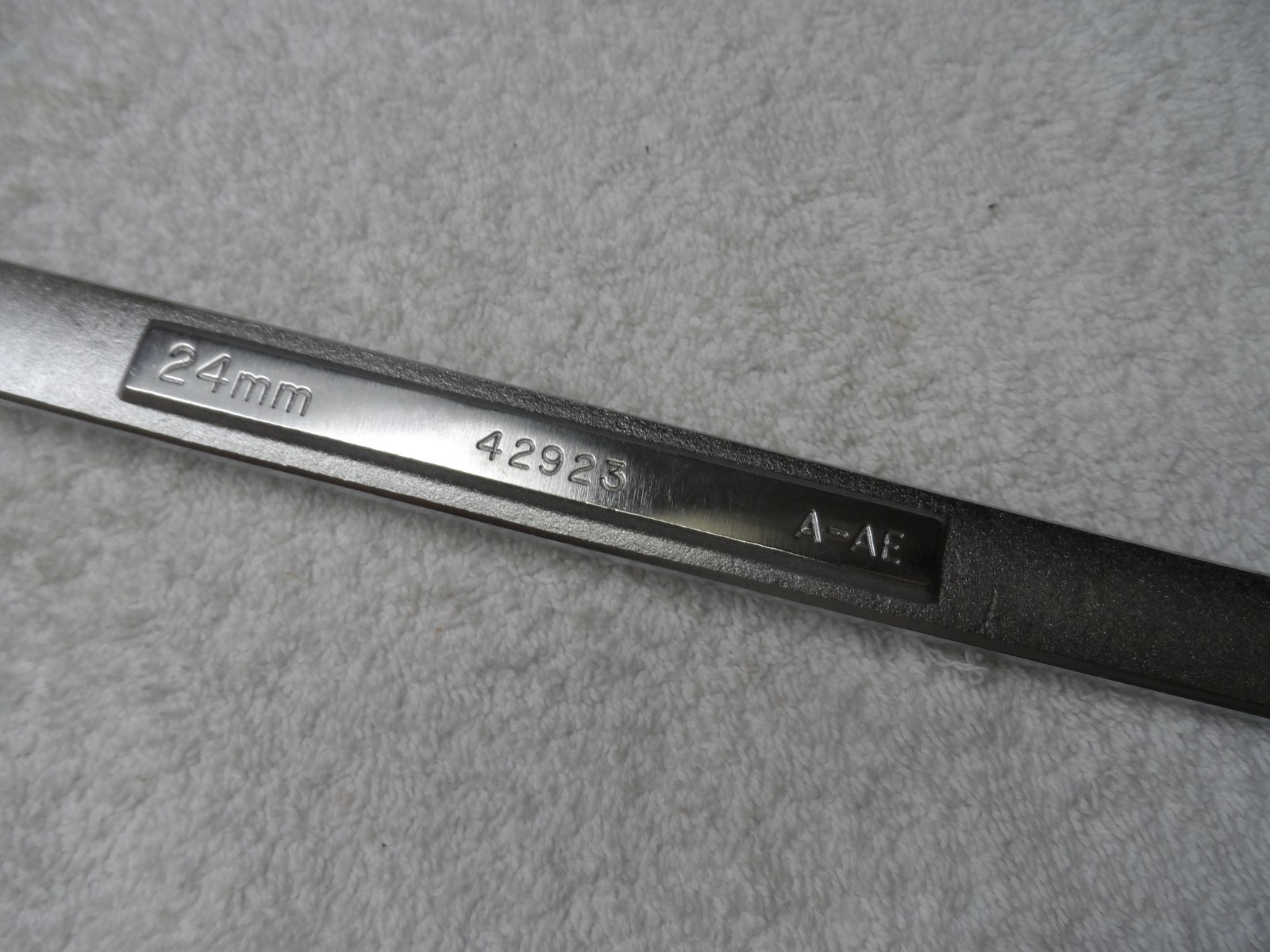 Craftsman Metric MM Combination Wrench, 12pt, 24mm – Part # 42923 A-AE