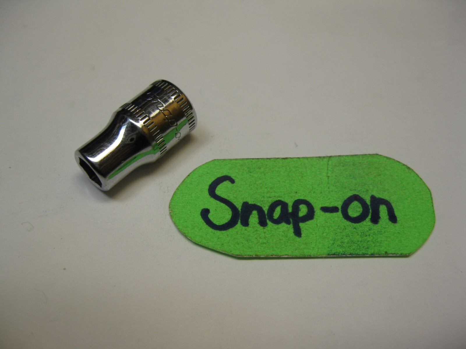 Snap-on tools 1/4″ drive 6mm metric 6 point Socke TMM6 USA Nice!