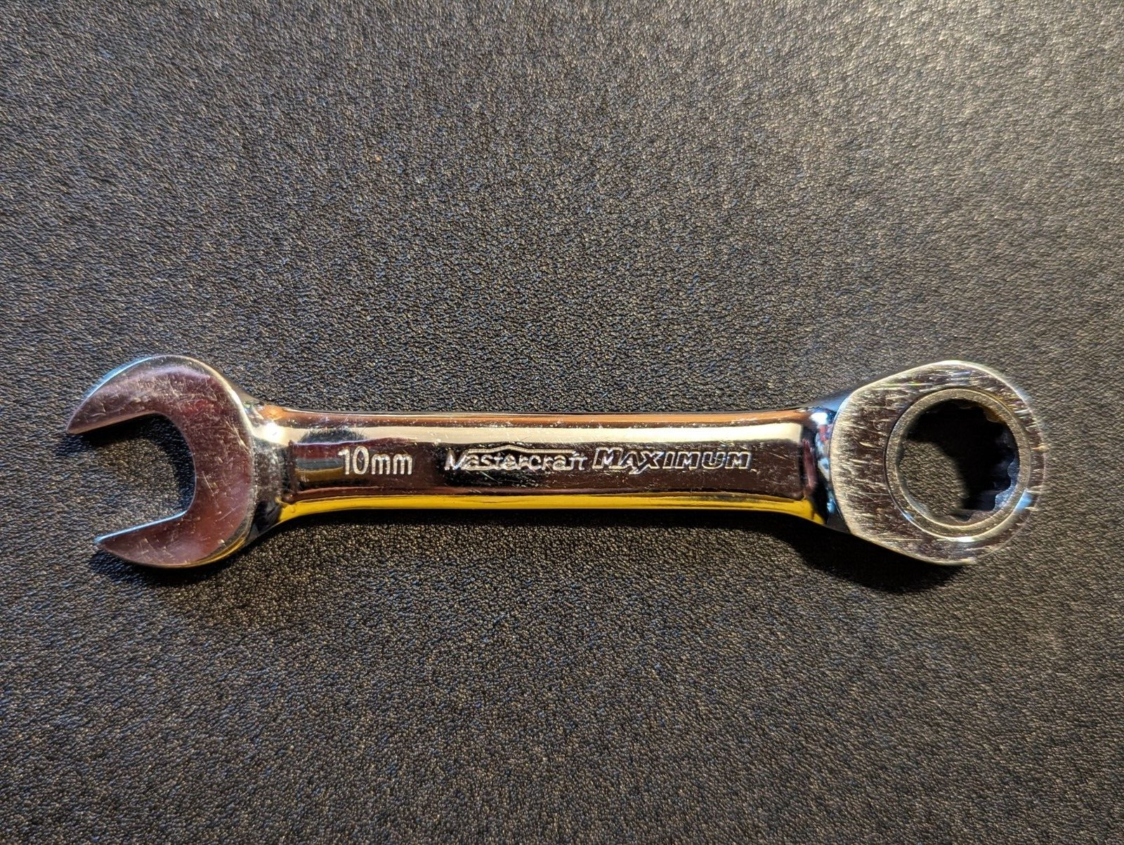 10mm Ratcheting Wrench Mastercraft Maximum – Short Handle