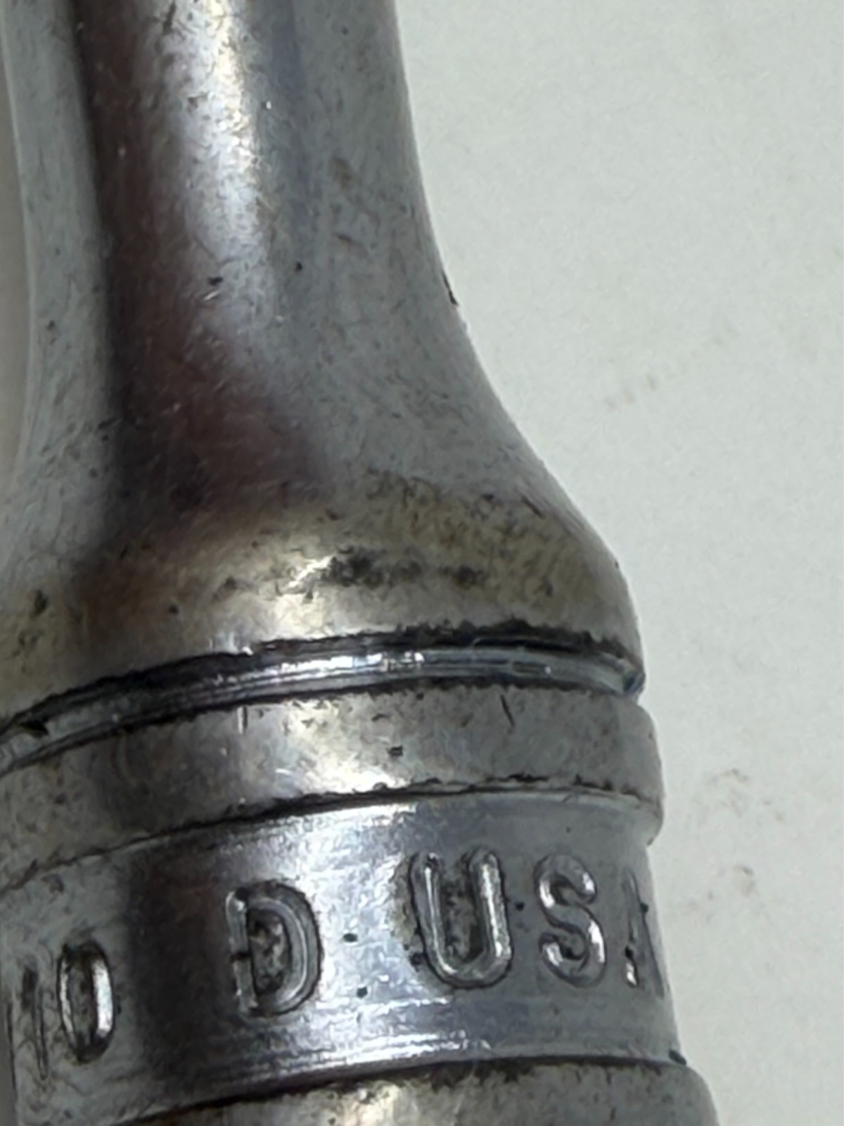 Snap On Vintage Ratchet 3/8″ Drive 7.5″ Long F-710-D Made In USA Snap-On F710