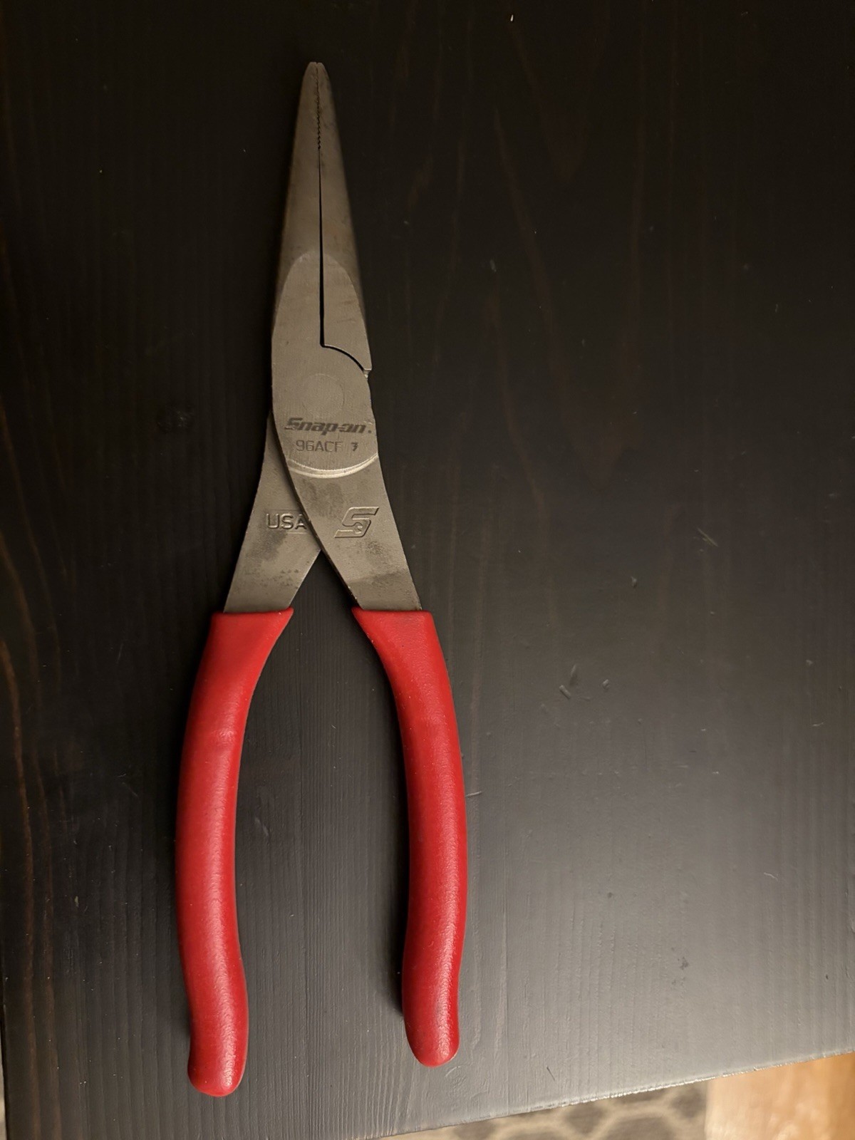 Snap On Long Nose Pliers 96acf 8″