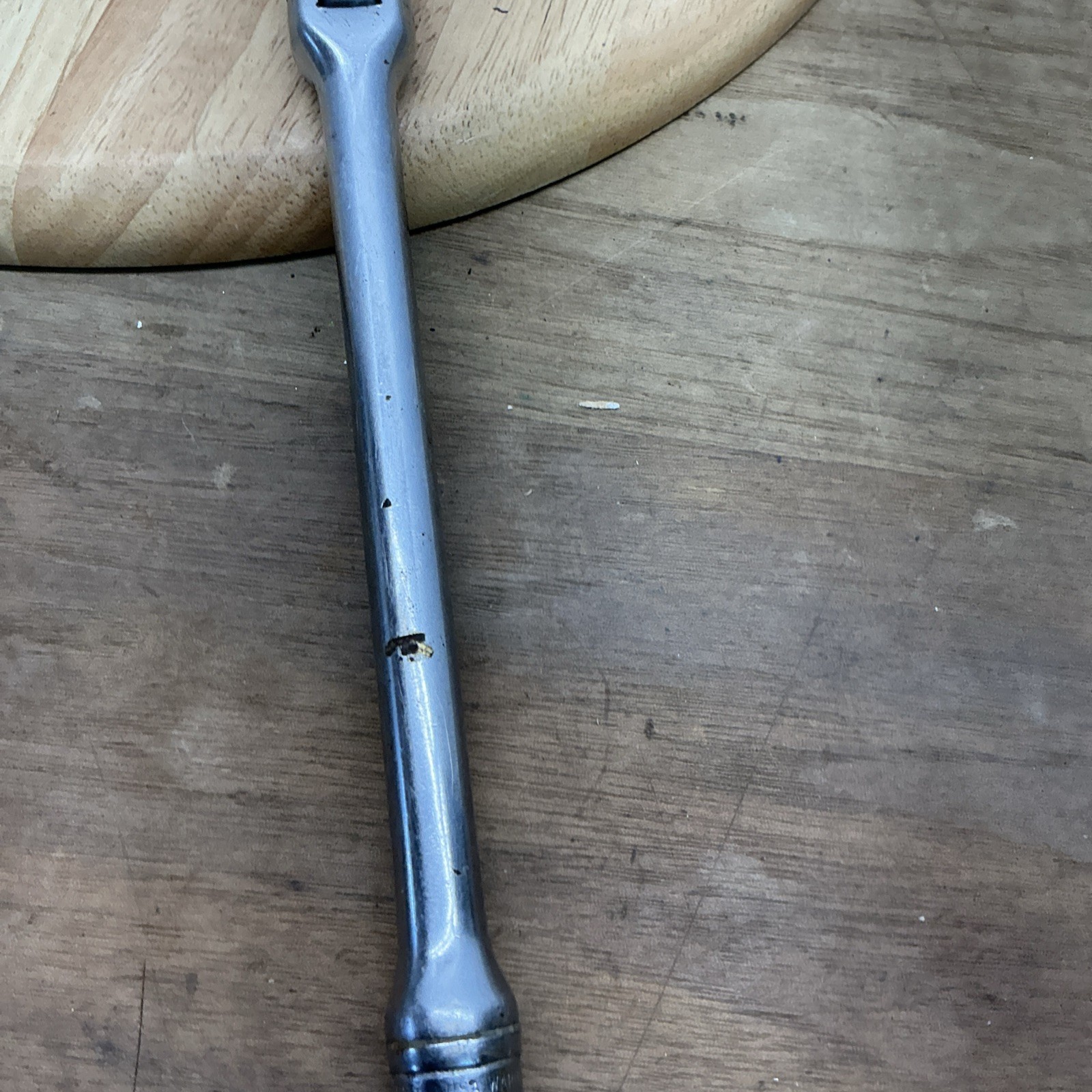 Snap On Tools USA 3/8 Drive Flex Head Standard Handle Ratchet F731 Vintage(k)