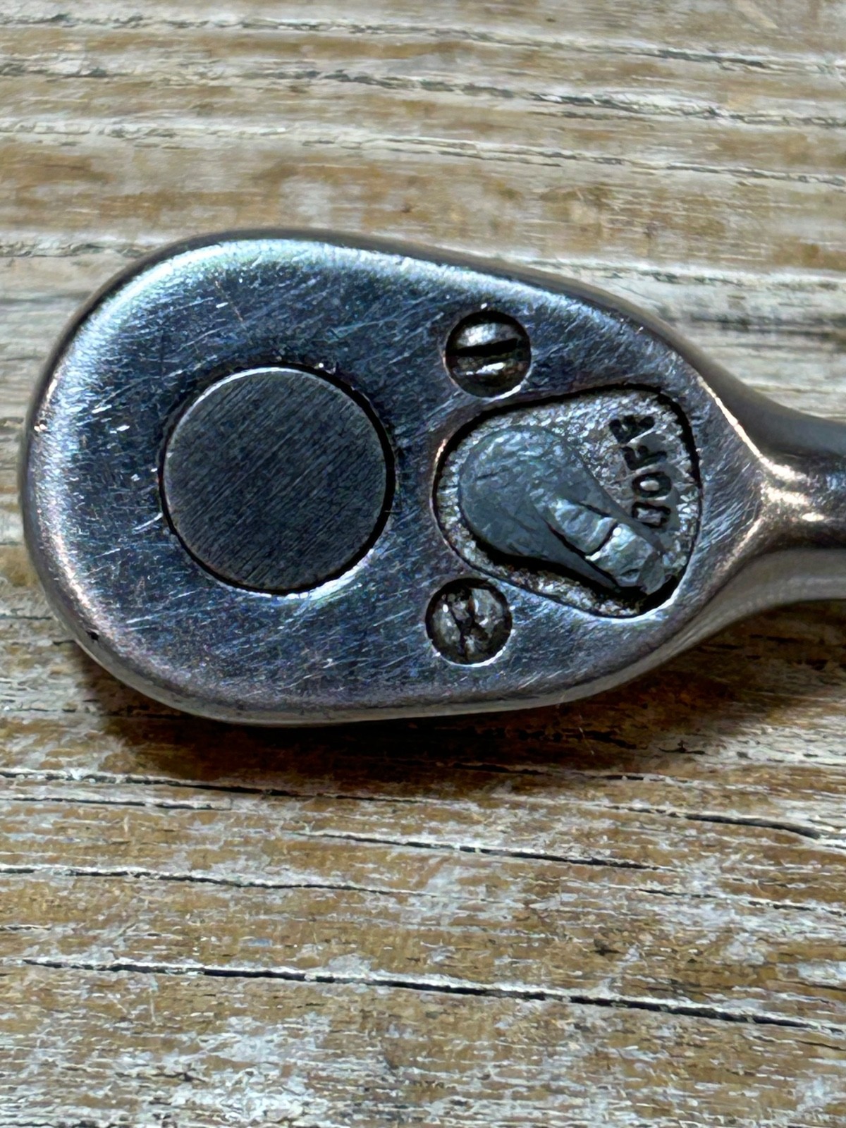 Vintage Snap On 1/4 Dr Ratchet w/ oil hole GM70R FREE SHIPPING GC!