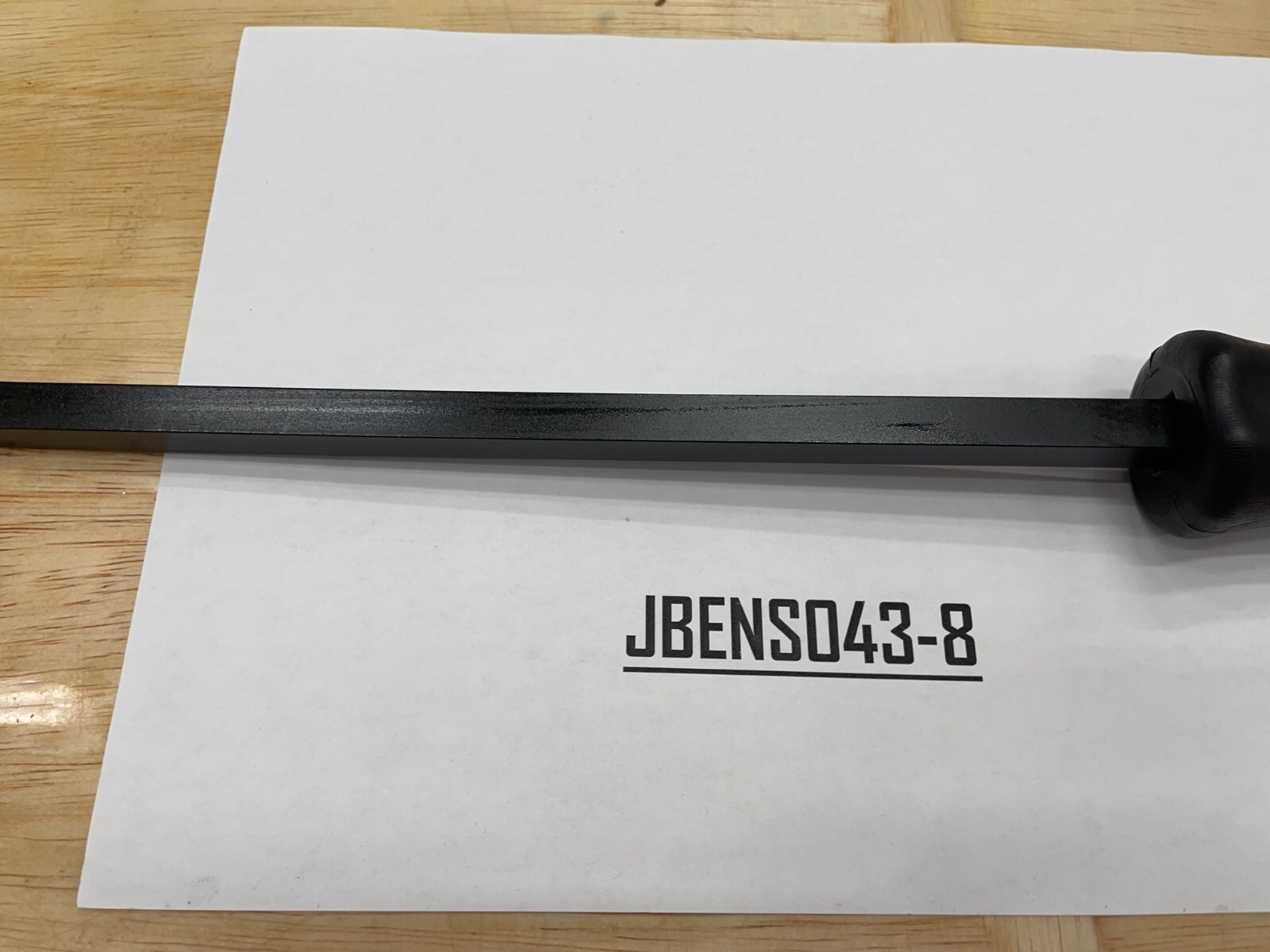 Snap-on Tools USA NEW BLACK 18″ Length Steel Striking Pry Bar SPBS18A