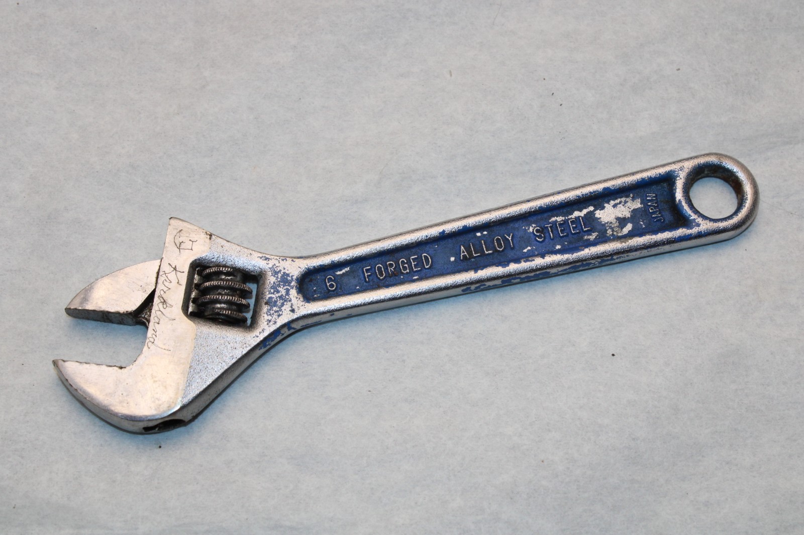 Vintage KAL 706 6″ Adjustable Wrench Heavy Duty Drop Forged Japan