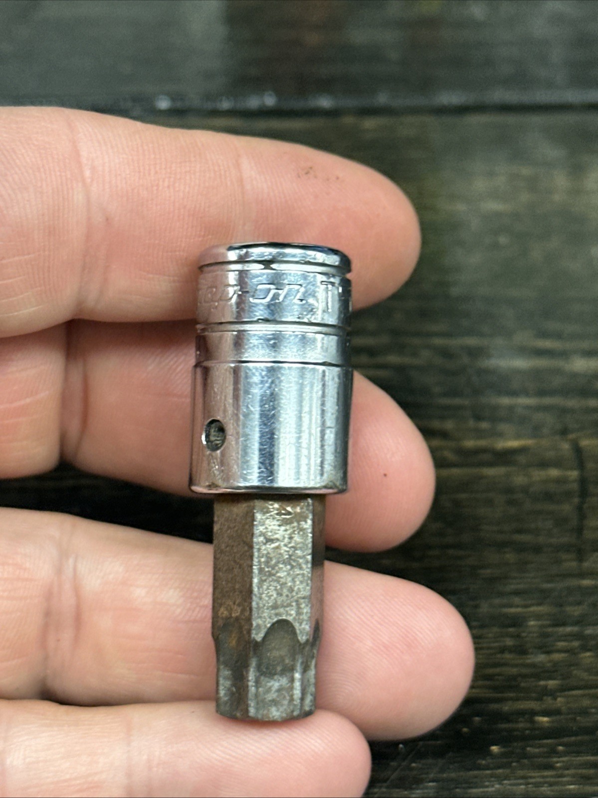 Snap-on Tool USA 3/8″ Drive T55 FTX55 Torx Chrome Bit Socket Driver