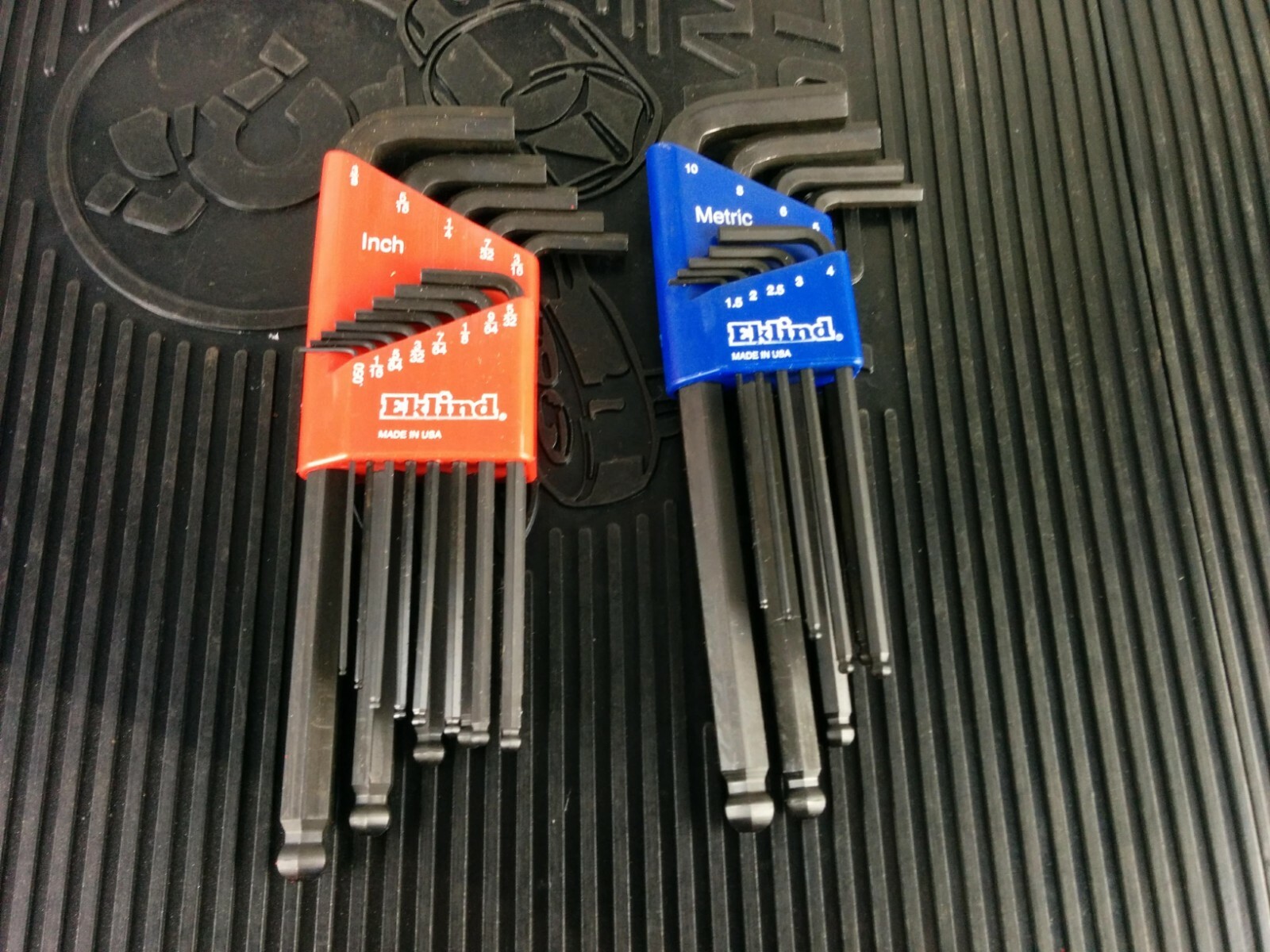 #af764 Eklind Tools USA NEW 22 Piece Metric & SAE Ball End Hex Key Wrench 13222