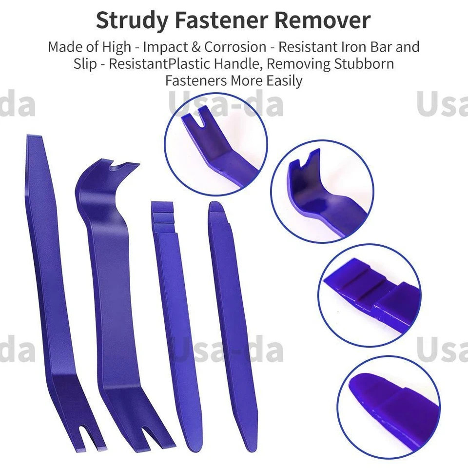 4/5/6Pcs Car Door Panel Trim Pry Kit Auto Dismantle Tools Dash Radio Removal Set