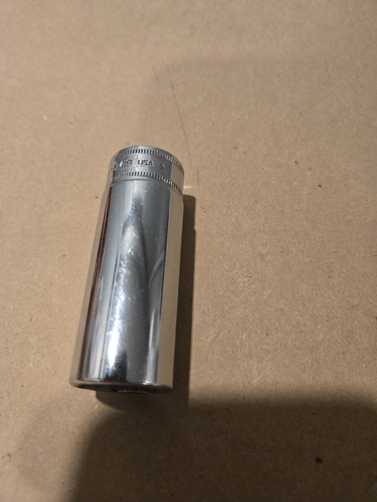 Snap On 3/8″ Drive 19MM 6PT Metric Deep Chrome Socket USA SFSM19