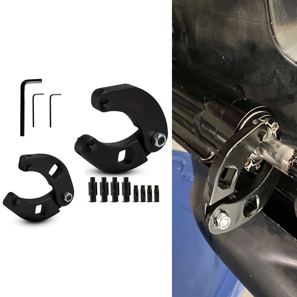 1266 & 7463 Adjustable Gland Nut Wrench Set for Hydraulic Cylinders Universal