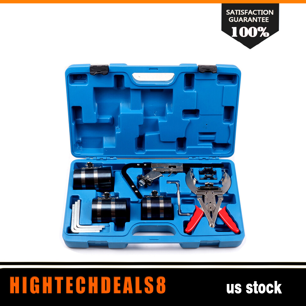 With Ring Expander, Ring Groove Cleaner Engine Piston Ring Service Tool Kit