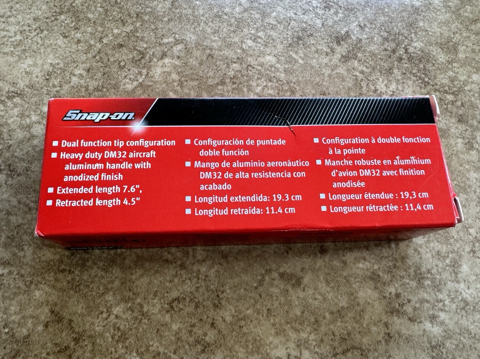 🟡 NEW Snap-On HI VIZ OTF Retractable Trim Clip Removal Tool PBFT50HV