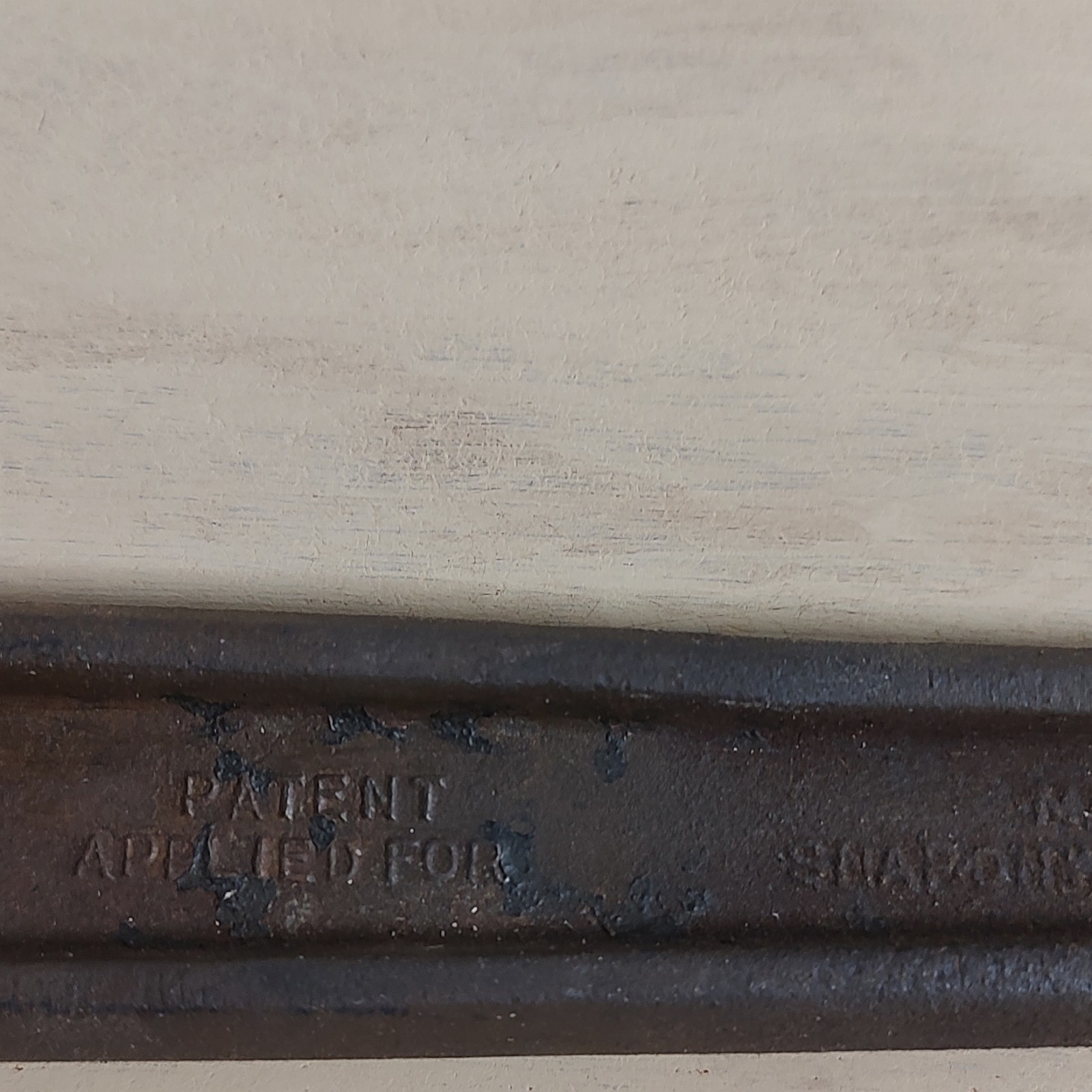 Rare 1920s Snap-On Tools Pre-Patent First Casting 5/8” Drive Push Thru Ratchet