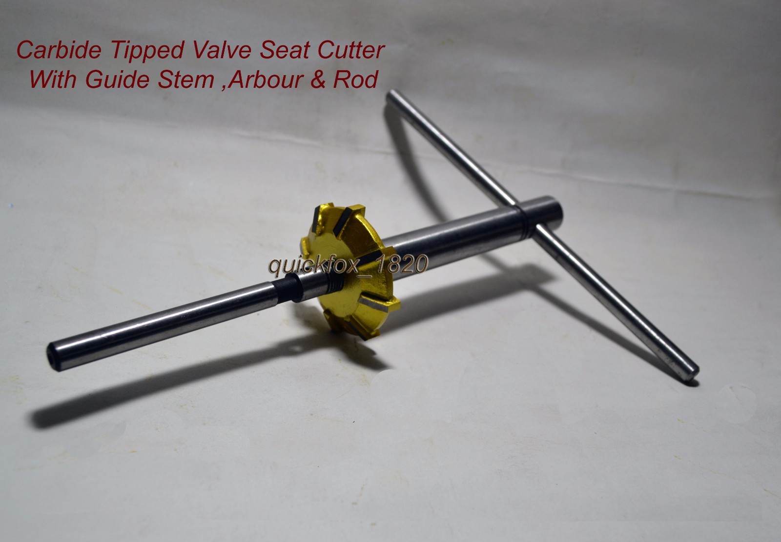 17x 3 Angle Cut Valve Seat Cutter Kit Carbide Tipped 2.02″-1660″-1750″-1.562″