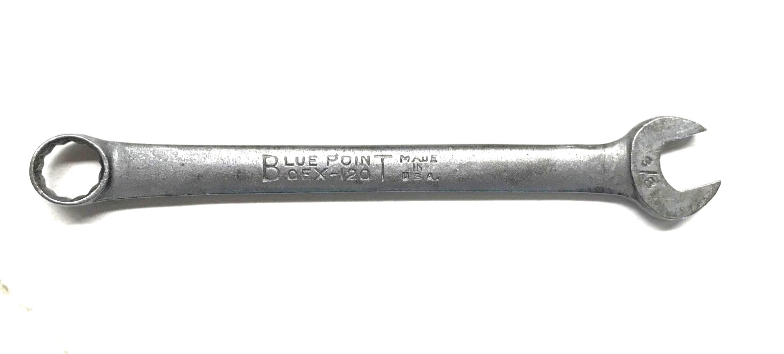 Vintage Blue Point/Snap On OEX 120 3/8” Combination Wrench made in USA