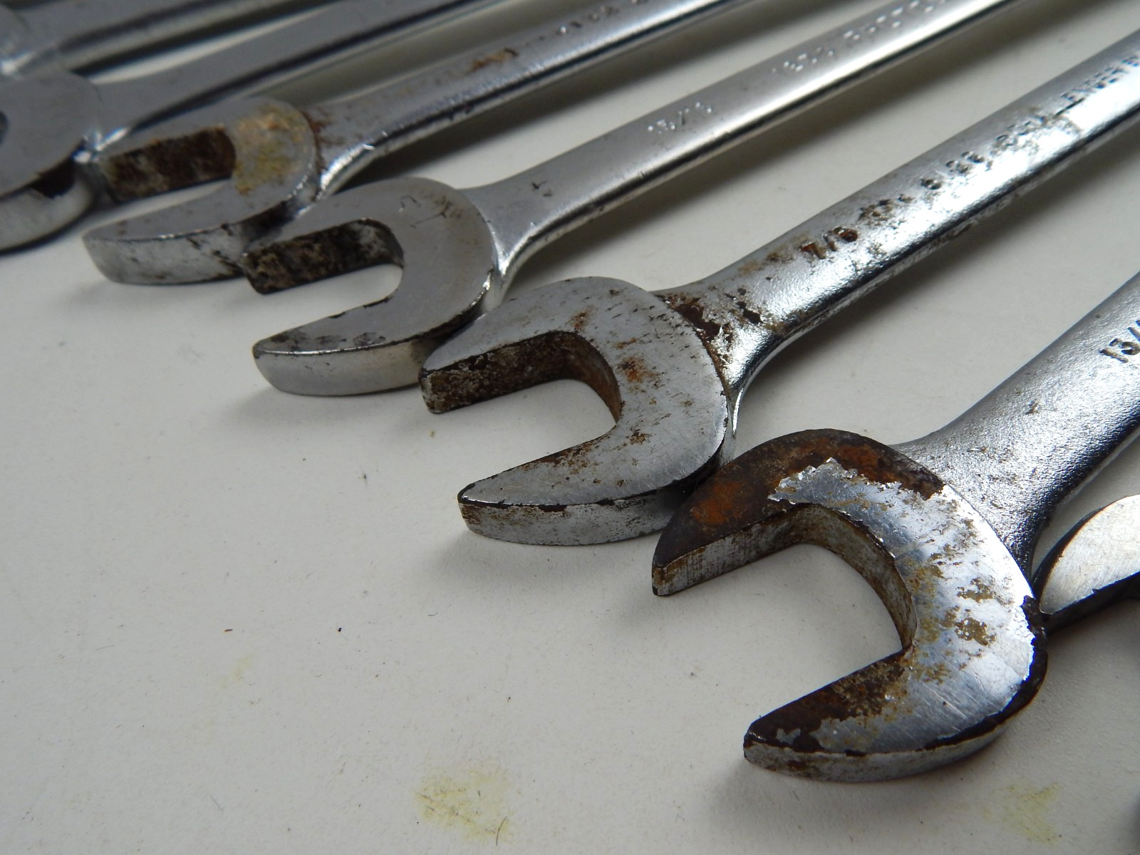 Proto & Challenger 1/4″ to 1-7/16″ 12 Point SAE Combination Wrench Set 15pc USA