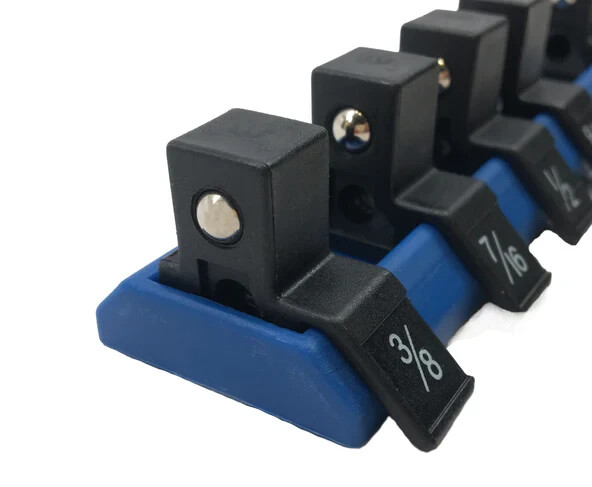 CTA Manufacturing 1/2 in. Drive Socket Rack, SAE Fractional, 15 Hold 9750
