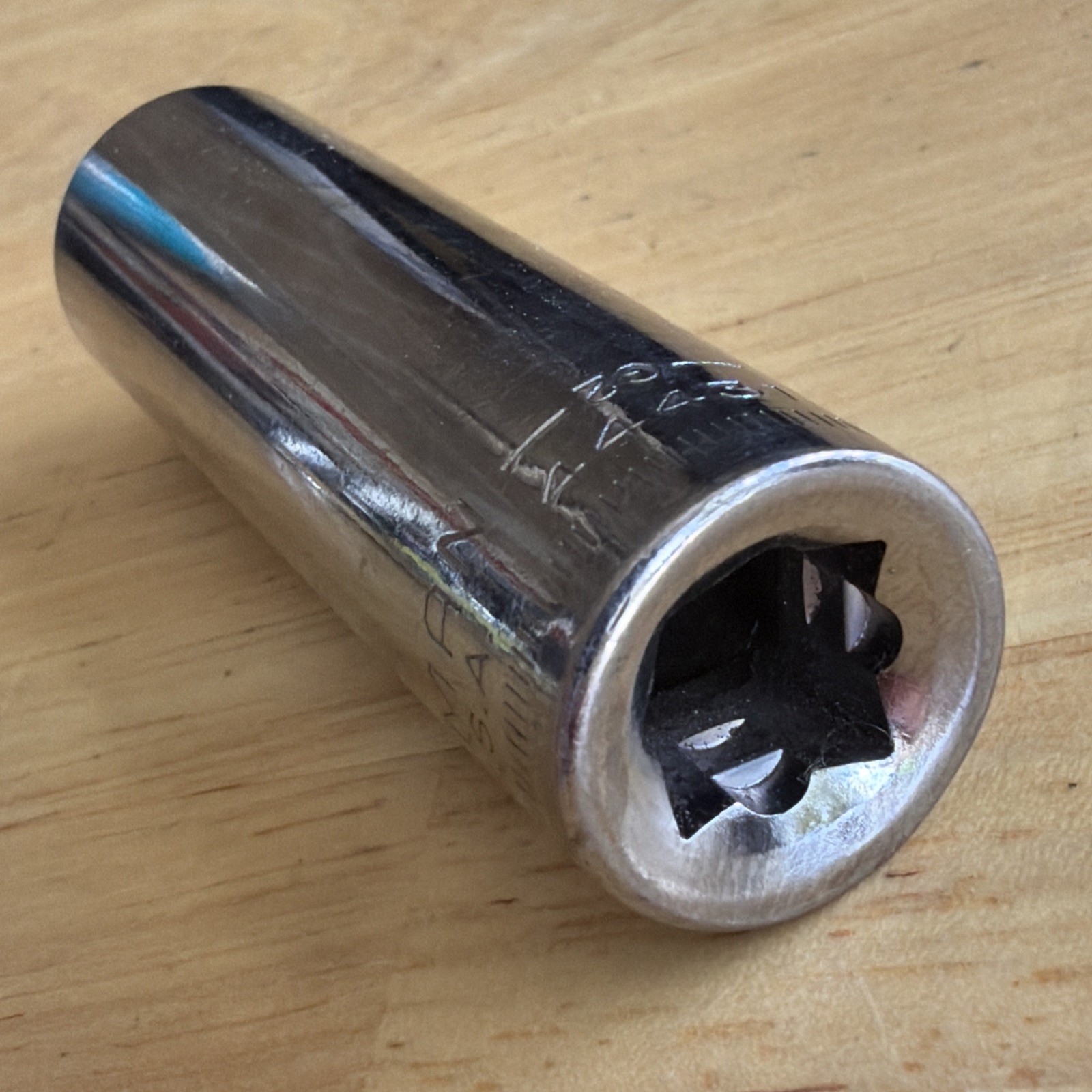 Craftsman Tools 14mm Deep Socket 3/8″ Drive 6 Point G2 Series 44431 Made in USA