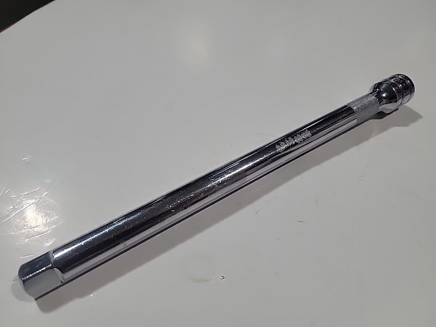 Snap-On Tools SXK11, 1/2″ Drive 11″ Extension, Chrome Knurled Shank **USED**