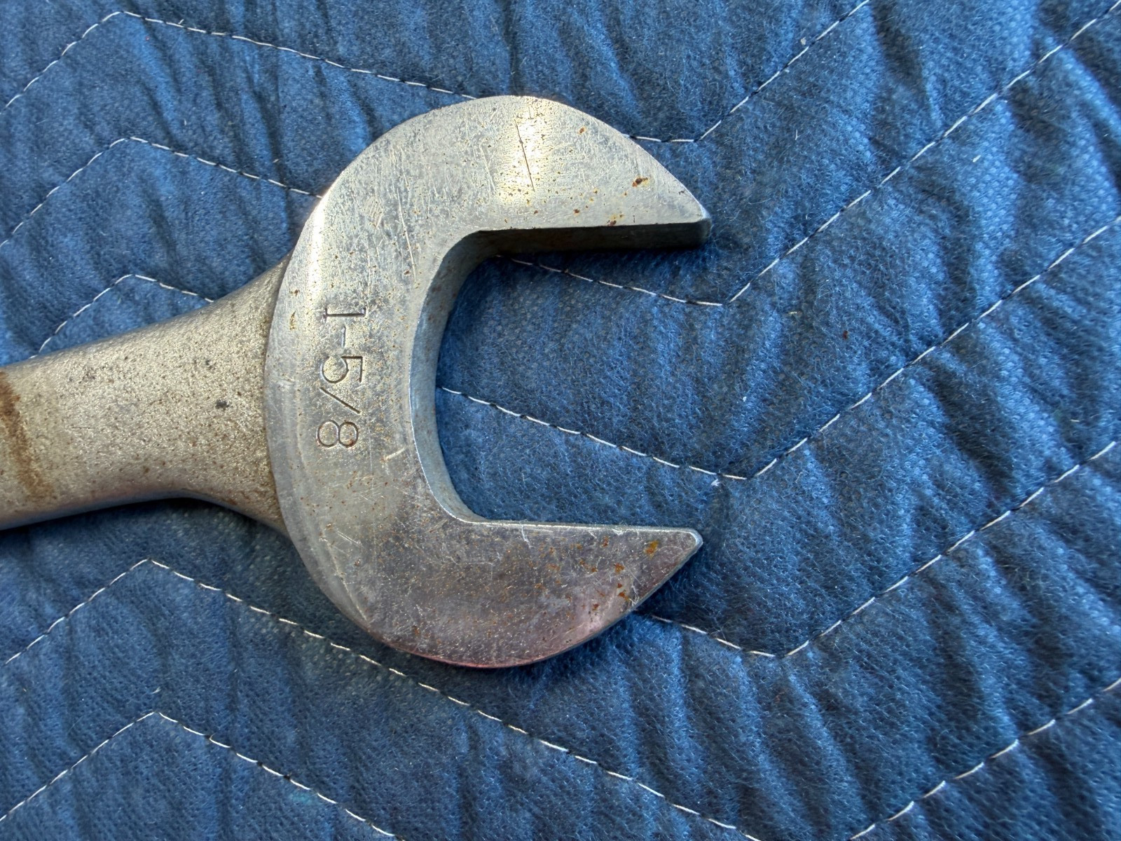 Vintage RareCraftsman =V= 1-1/2 in x 1-5/8 in Double Open End Wrench Made in USA