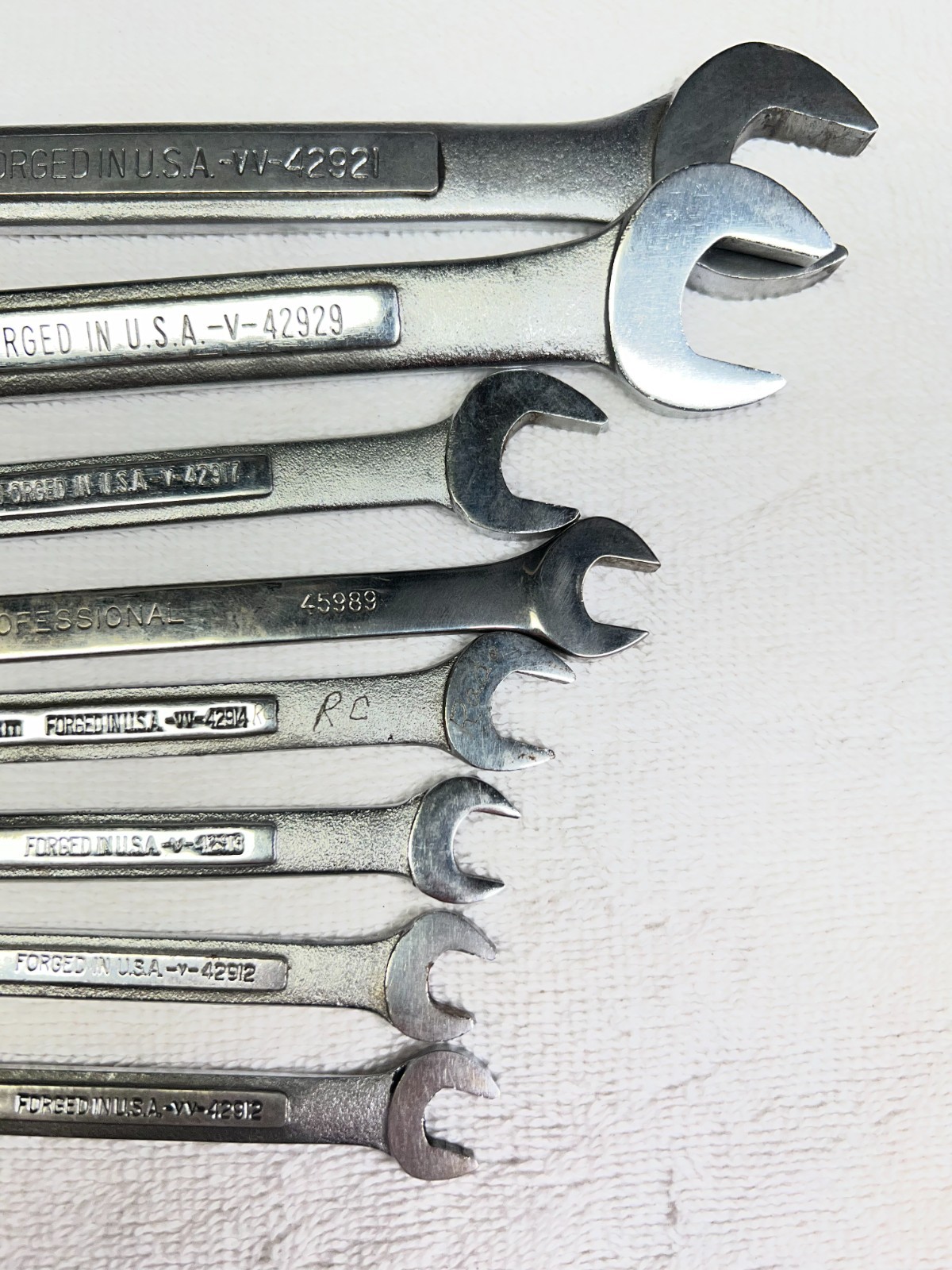 Craftsman Combo V series Wrenches Metric Lot of 8 USA made