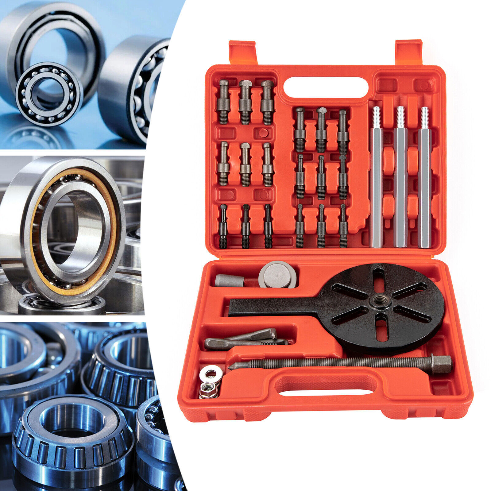 Bearing Disassembly Puller Inner Hole Puller Removal Tool Three-jaw Set NEW USA