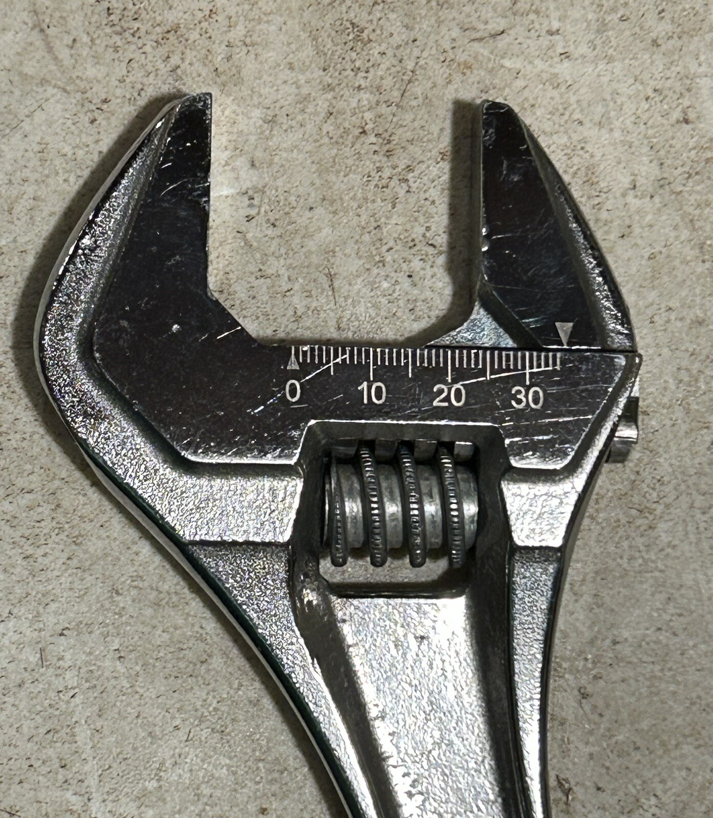 Snap-On Tools Chrome 12″/300mm Adjustable Wrench AD12A