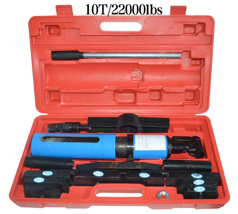 10T/22000lbs Hydraulic Cylinder Liner Puller Wet-Type Splitter Kit 3.15»-5.43»