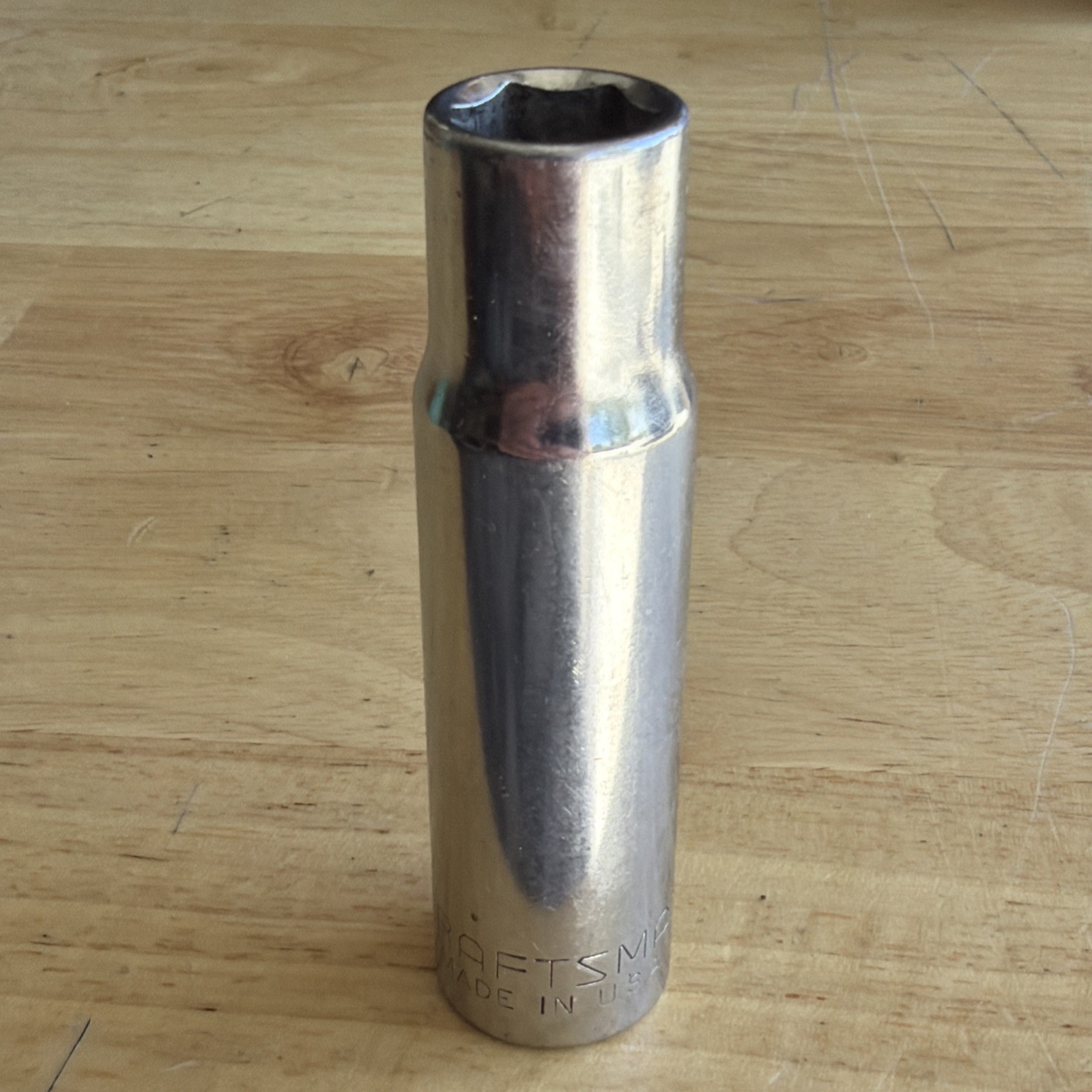 Craftsman 1/2″ Deep Socket 1/2″ Drive 6 Point G Series 47582 Made in USA