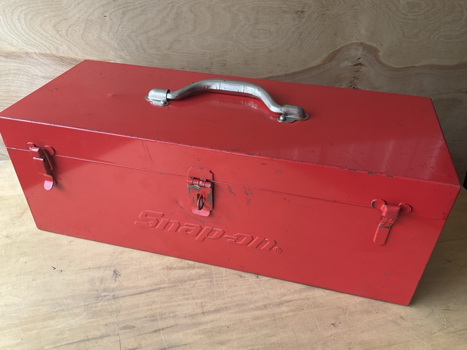 Snap On Tools KRA 24 C Red Carry Tool Box USA Made Hard Case Storage Organizer