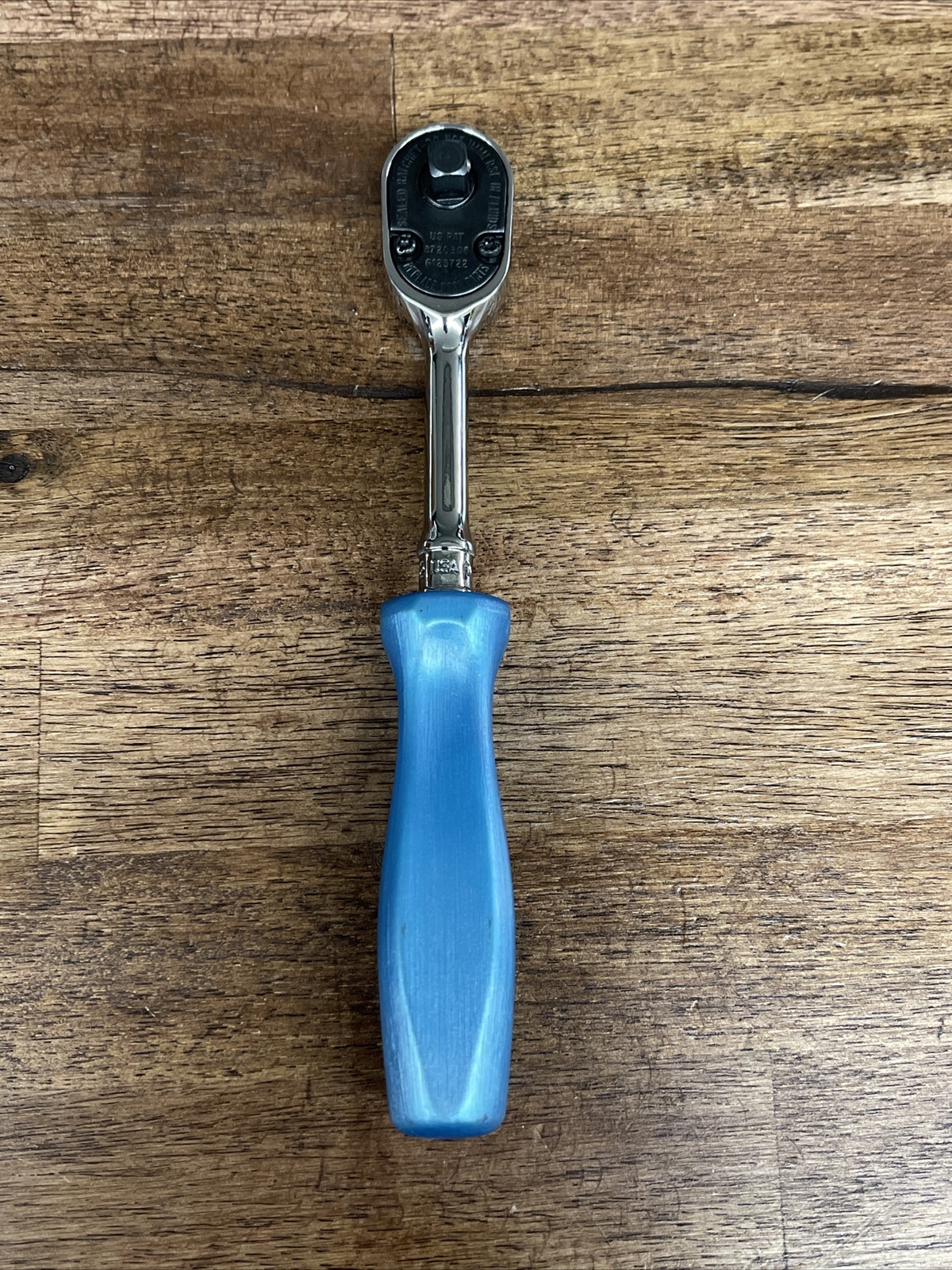 *New* Snap On 1/4″ THLD72 PEARL BLUE Hard Handle Ratchet