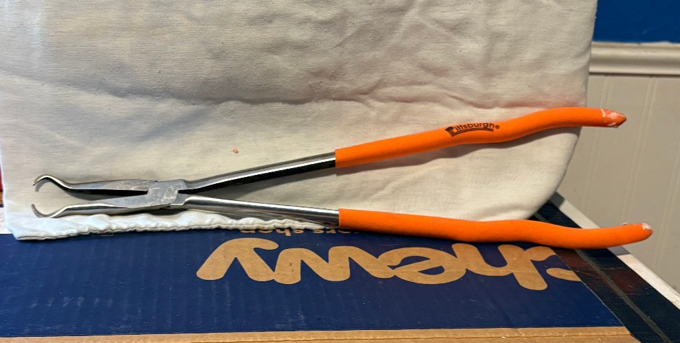 Pitsburgh Tools 915CP 15″ LONG REACH NEEDLE NOSE PLIERS – Excellent –
