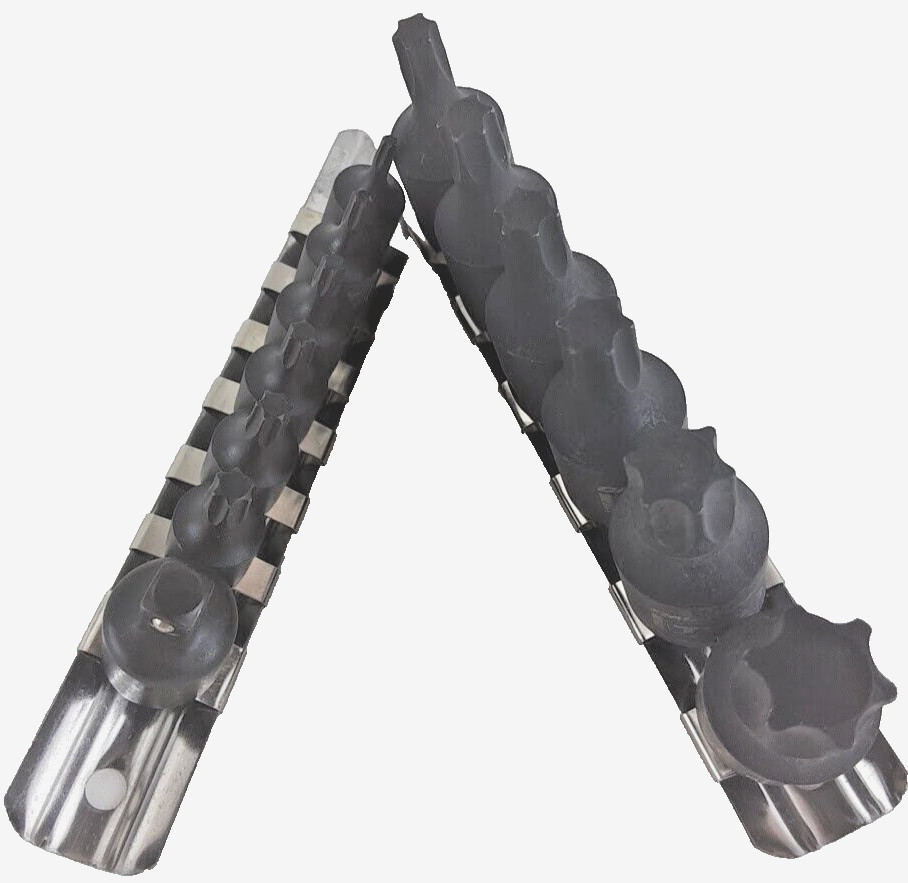15 Pc 1/4″ & 3/8″ Drive Impact Star Bits TORX. SET